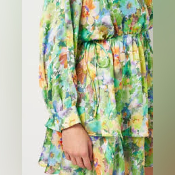 FLORAL PRINT DRESS - Picture 14 of 14